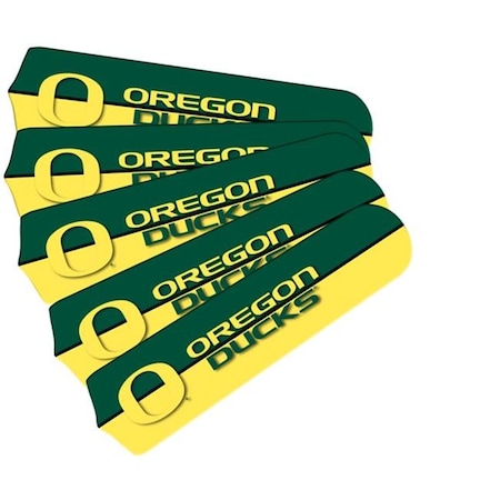 CEILING FAN DESIGNERS Ceiling Fan Designers 7990-ORE 52 in. New NCAA Oregon Ducks Ceiling Fan Blade Set 7990-ORE